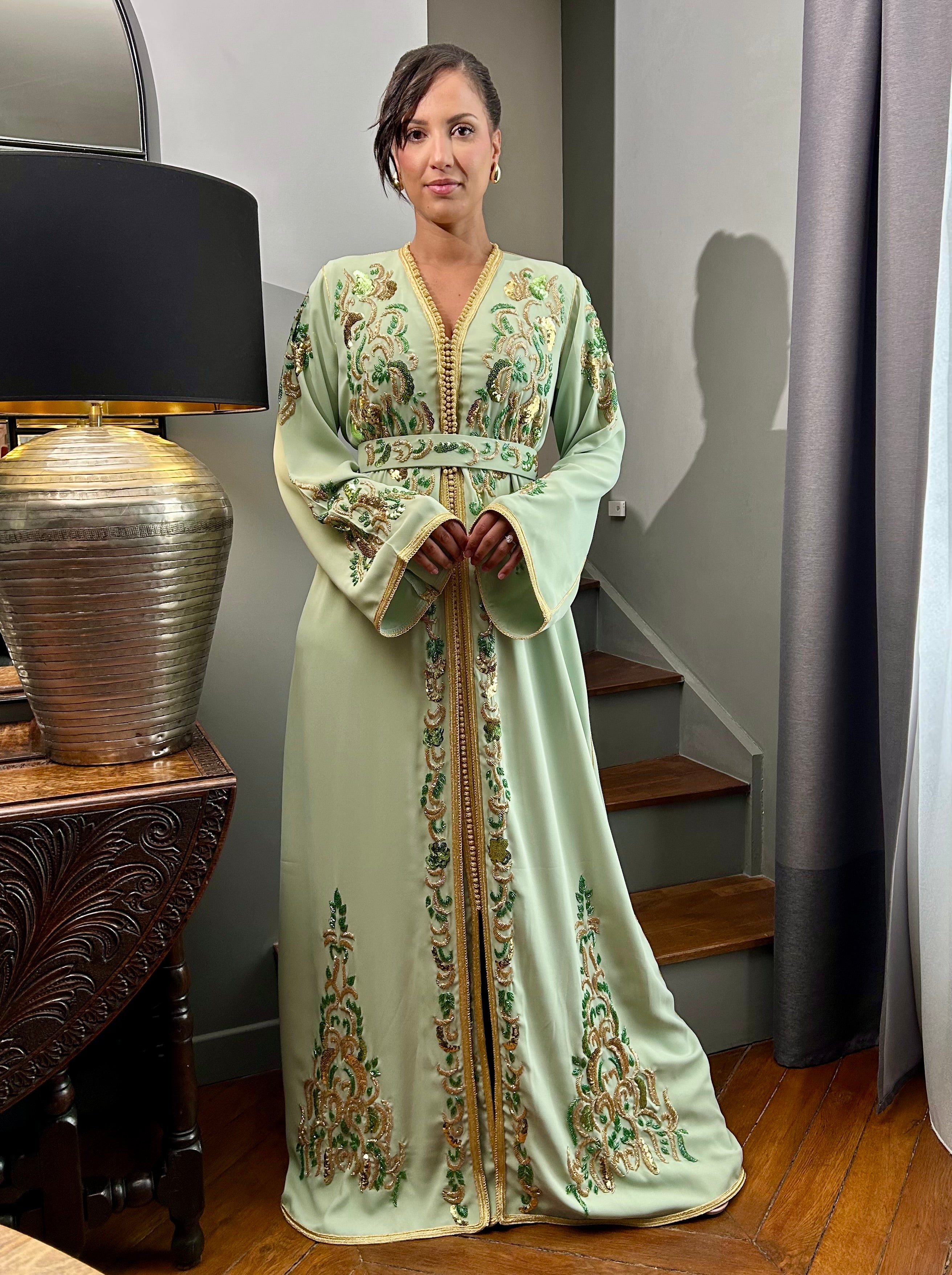 Caftan LAYLA vert