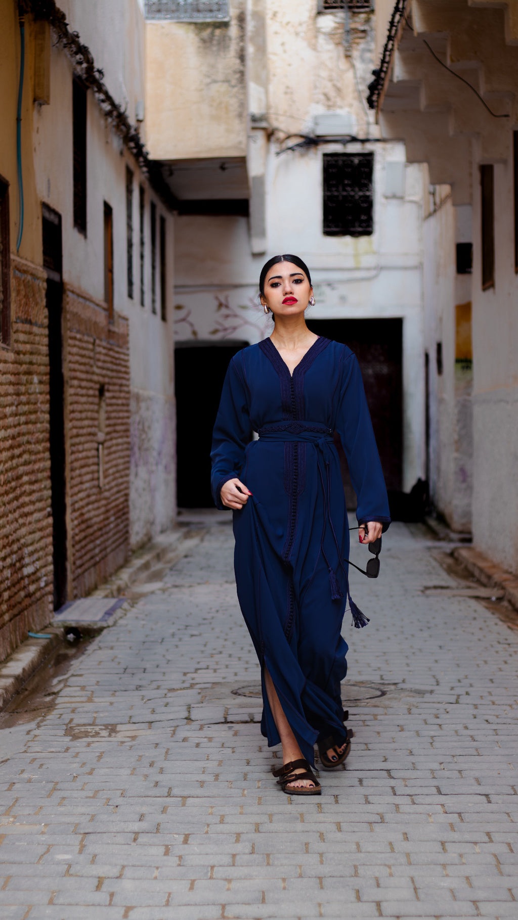 Caftan BOJO indigo