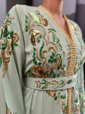 Caftan LAYLA vert