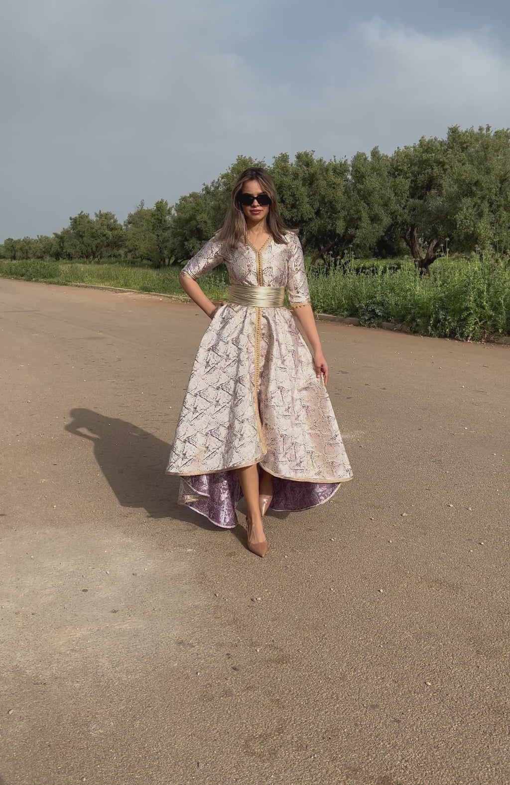 Caftan ASY lilas
